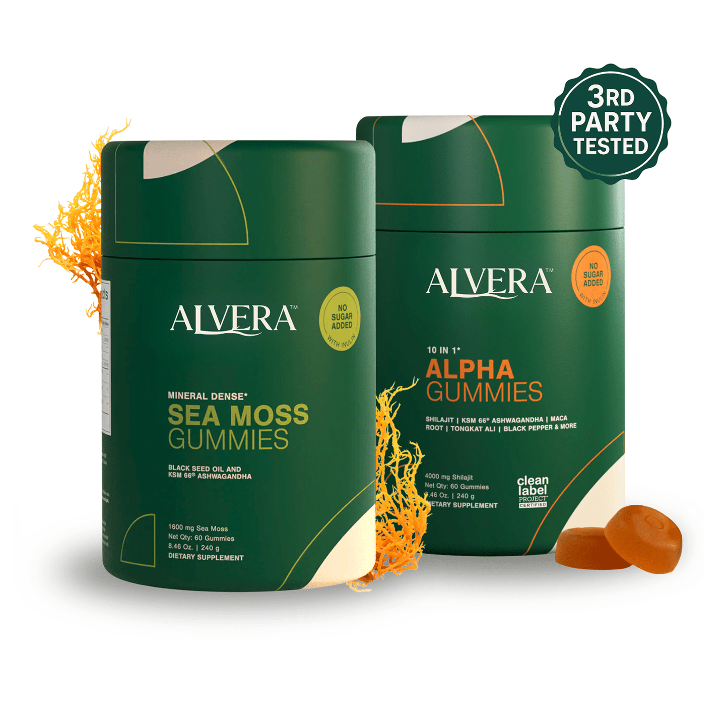 Alvera Peak Performance Sea Moss + Alpha Bundle