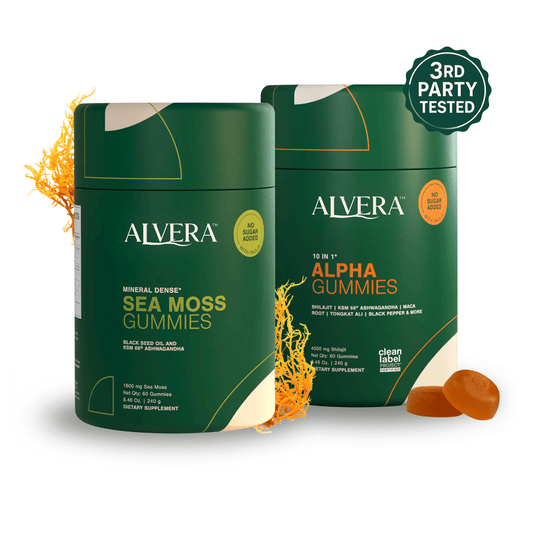 Alvera Peak Performance Sea Moss + Alpha Bundle